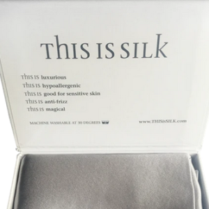 PEARL GREY SILK PILLOWCASE 2
