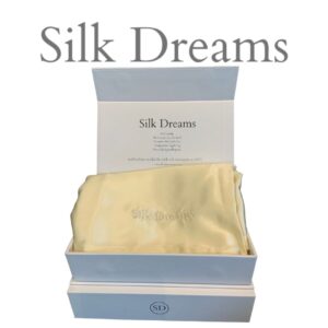 Silk Dreams Anti-Ageing Pure Silk Pillowcase Cream Box