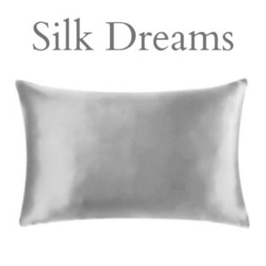 Silk Dreams Anti-Ageing Pure Silk Pillowcase Silver Pillowcase